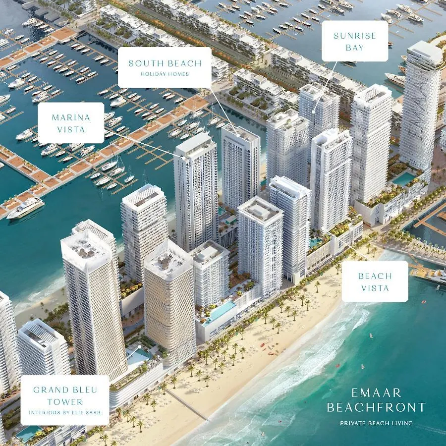 Citihome - 3Br Beach Vista With Exclusive Beach Access Dubai