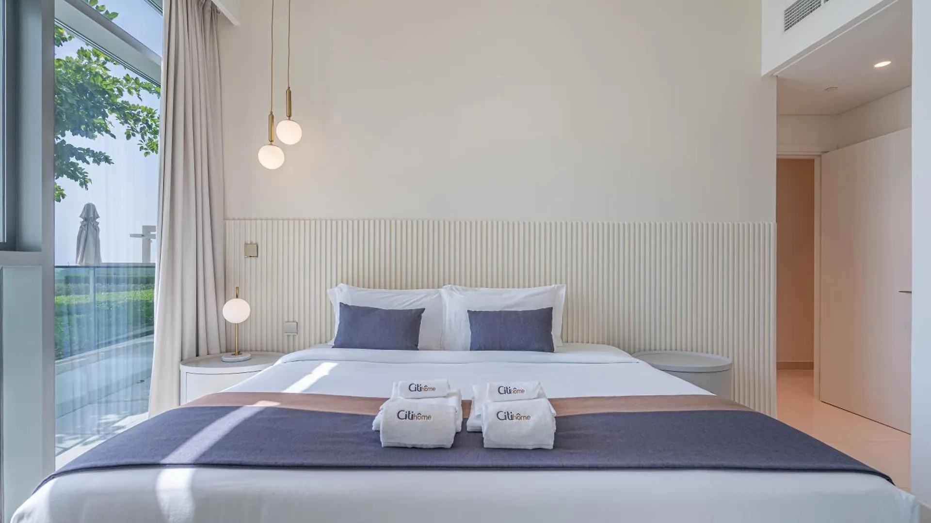 Citihome - 3Br Beach Vista With Exclusive Beach Access Dubai 0*,